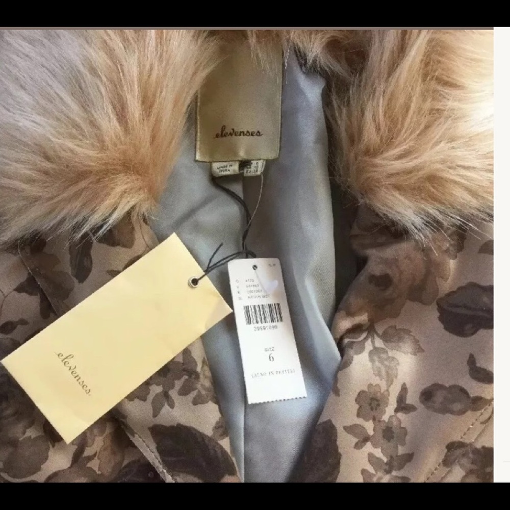 New w tags Anthro Chevril Duster Coat Sz 4 - Picture 3 of 7